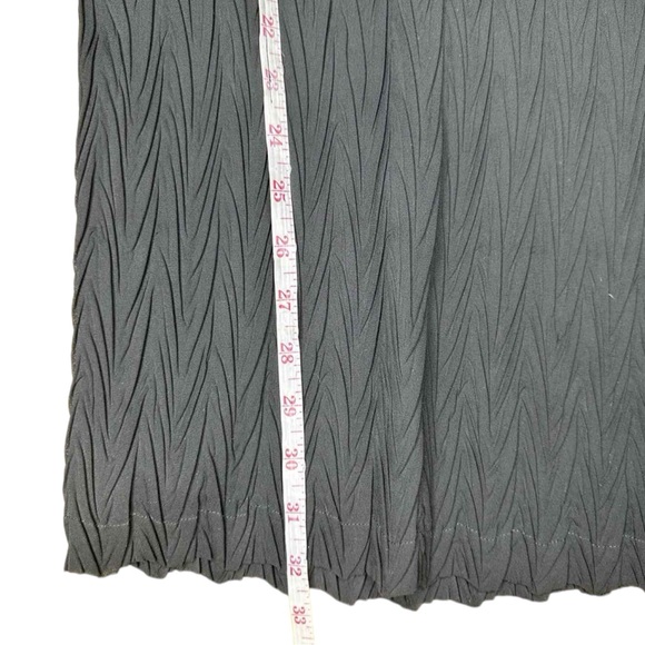 Vivienne Tam Black Textured Pattern Dress Size 1 - Picture 7 of 8